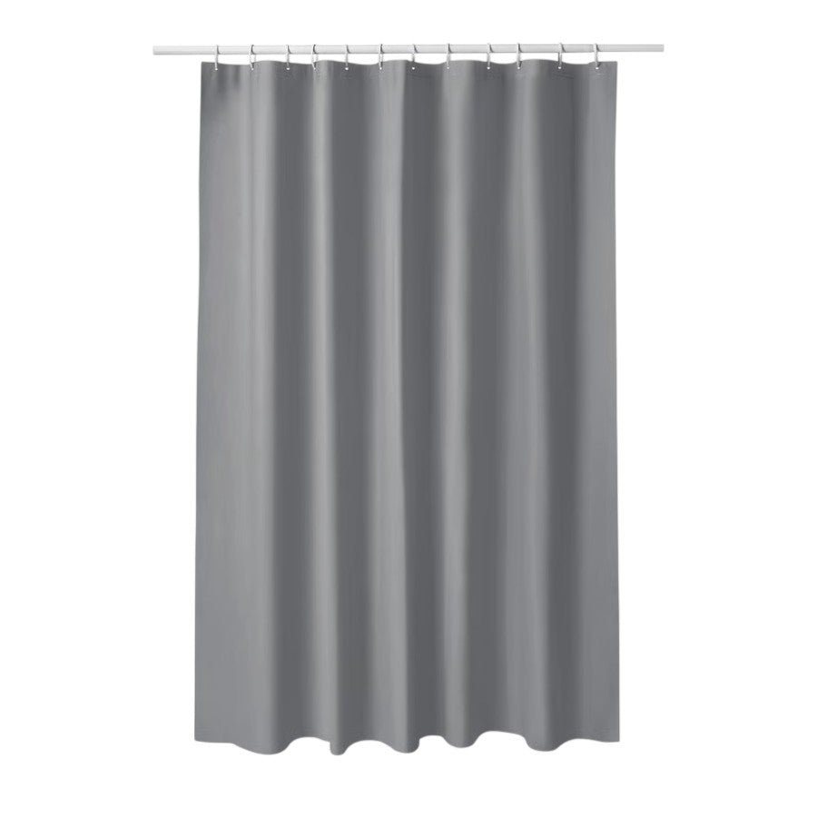 Gray Shower Curtain, 71” x 71” - IKEA Luddhagtorn