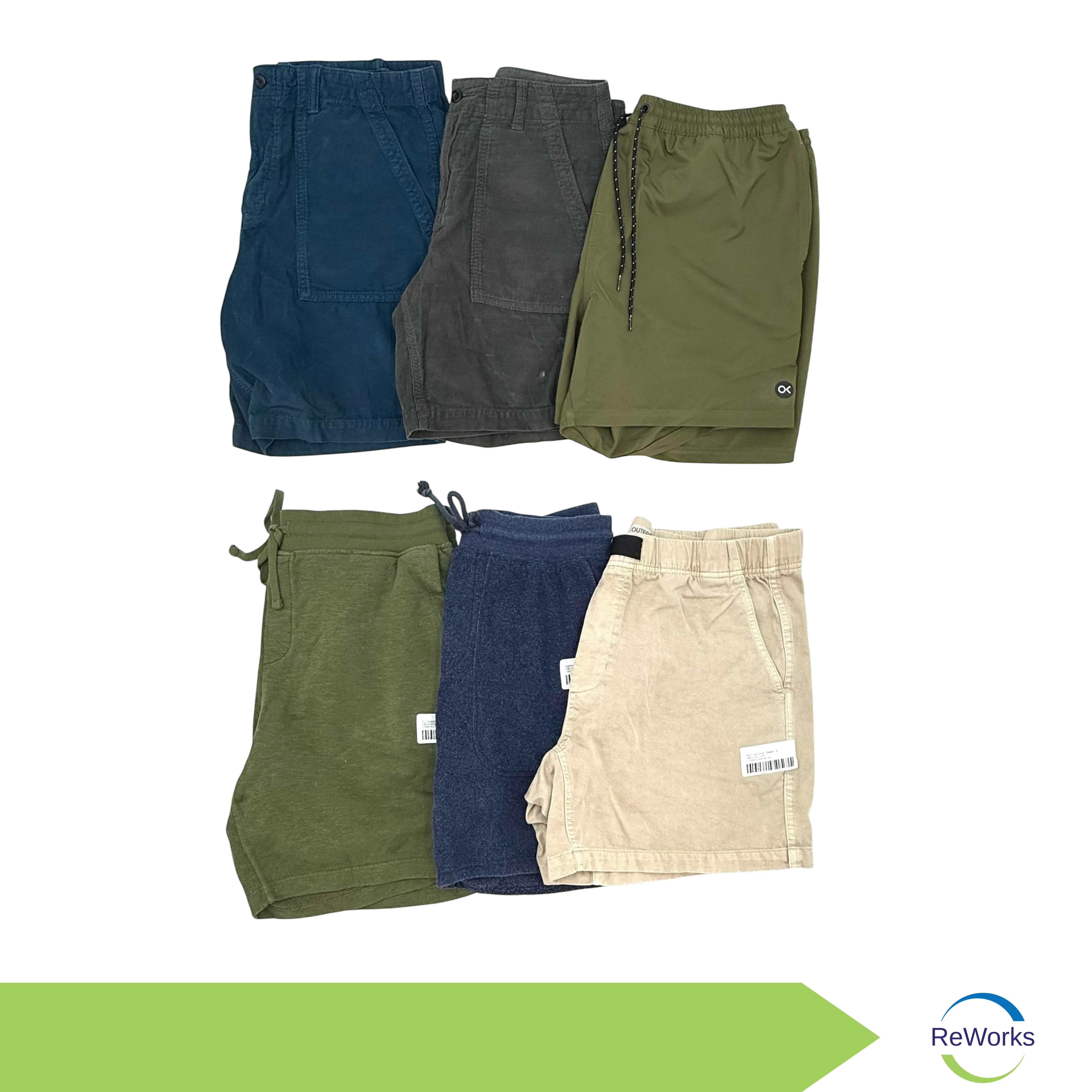 ReWorks - Men's Shorts, Assorted Box - Outerknown Brand