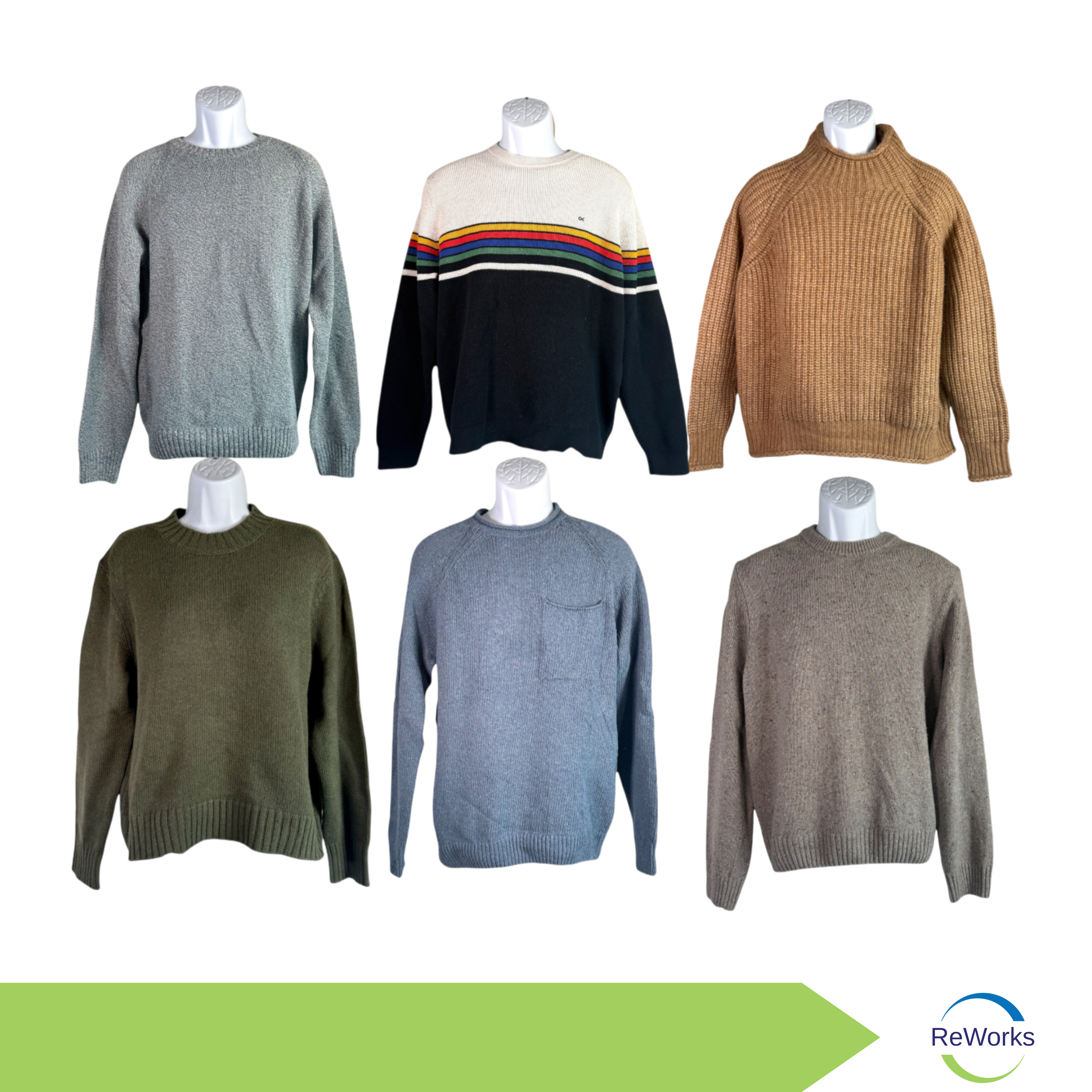 ReWorks - Sweaters, Assorted Box - Outerknown Brand