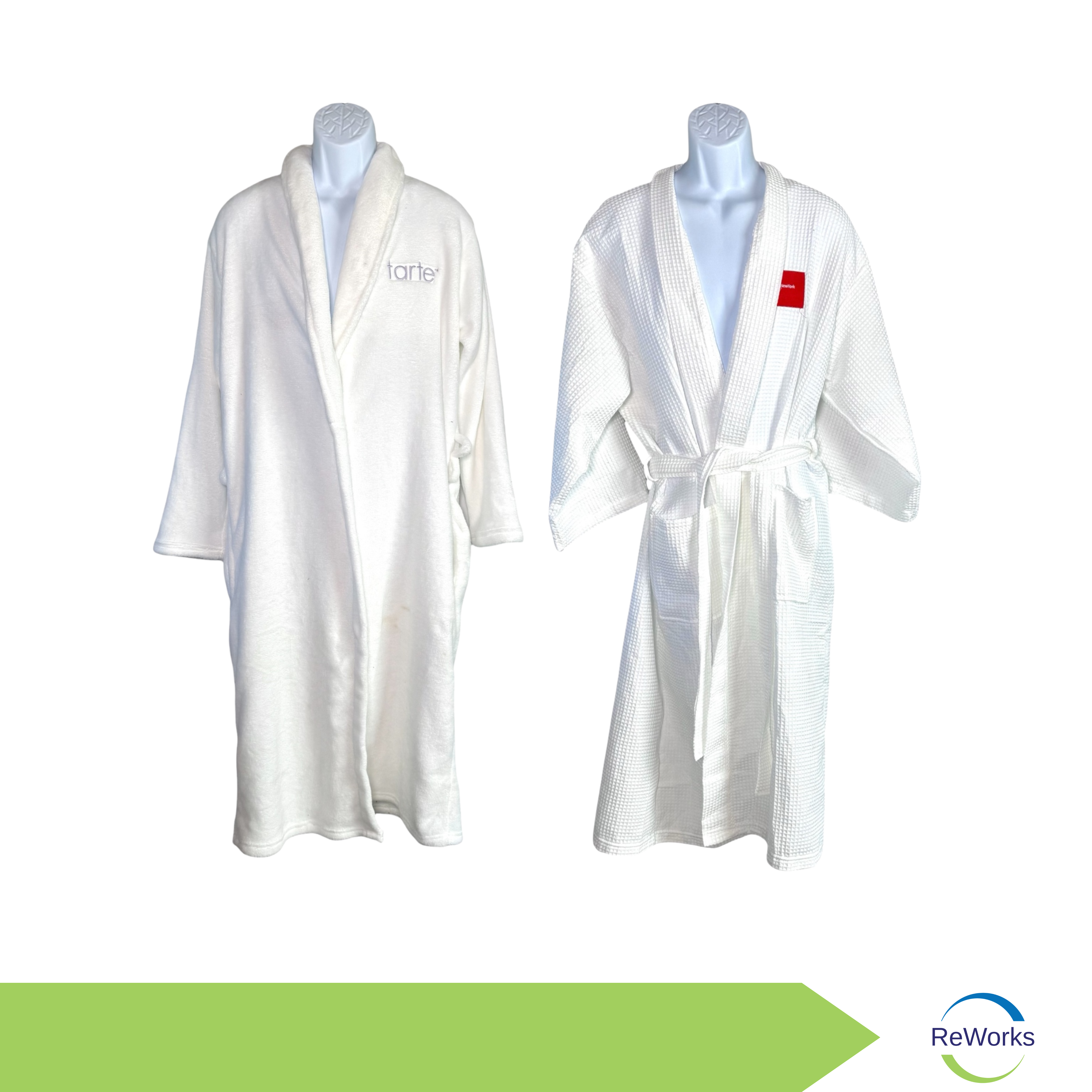 White Robe, Branded - Assorted Styles & Sizes