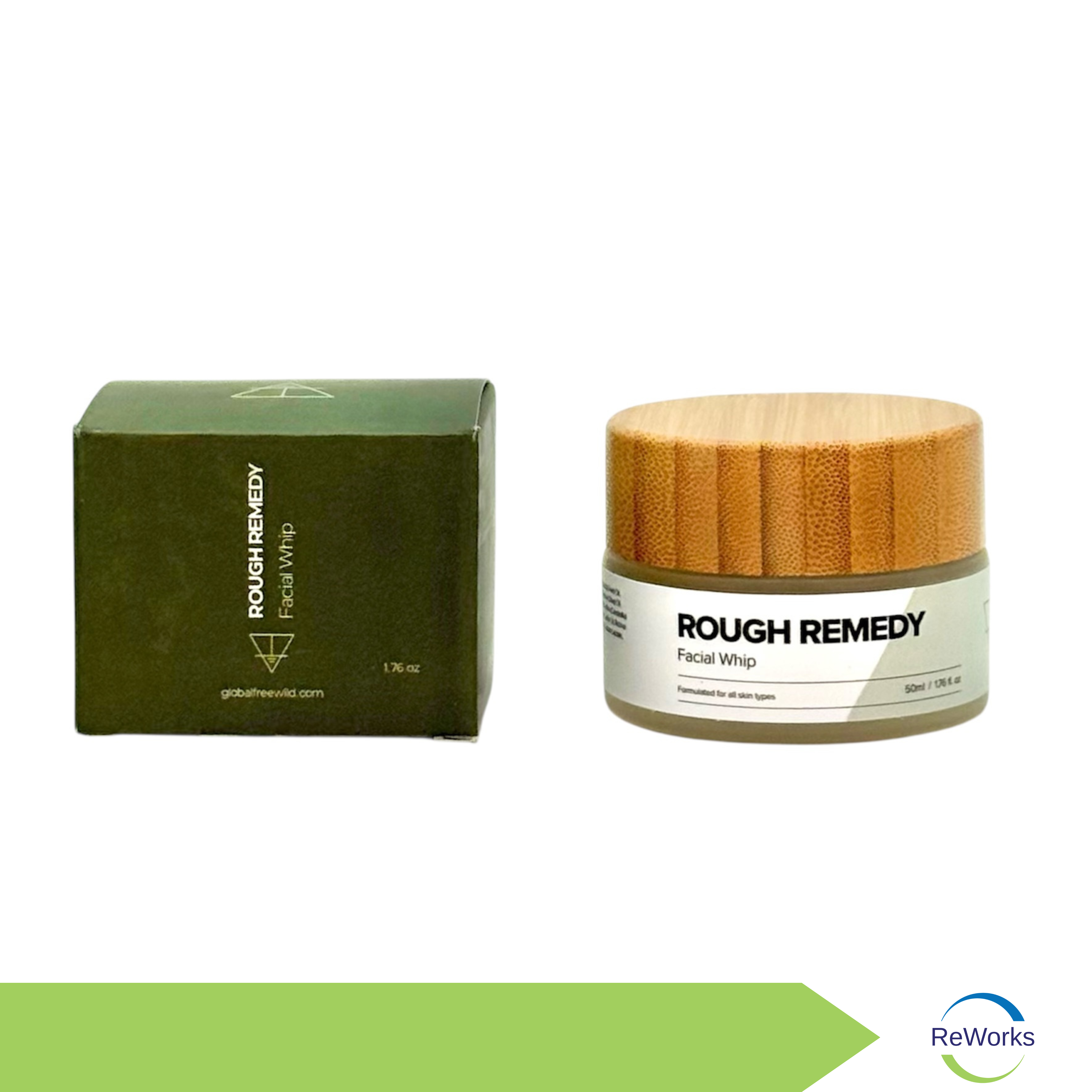 Rough Remedy Facial Whip, 1.76 oz. Jar, Case of 20 Jars