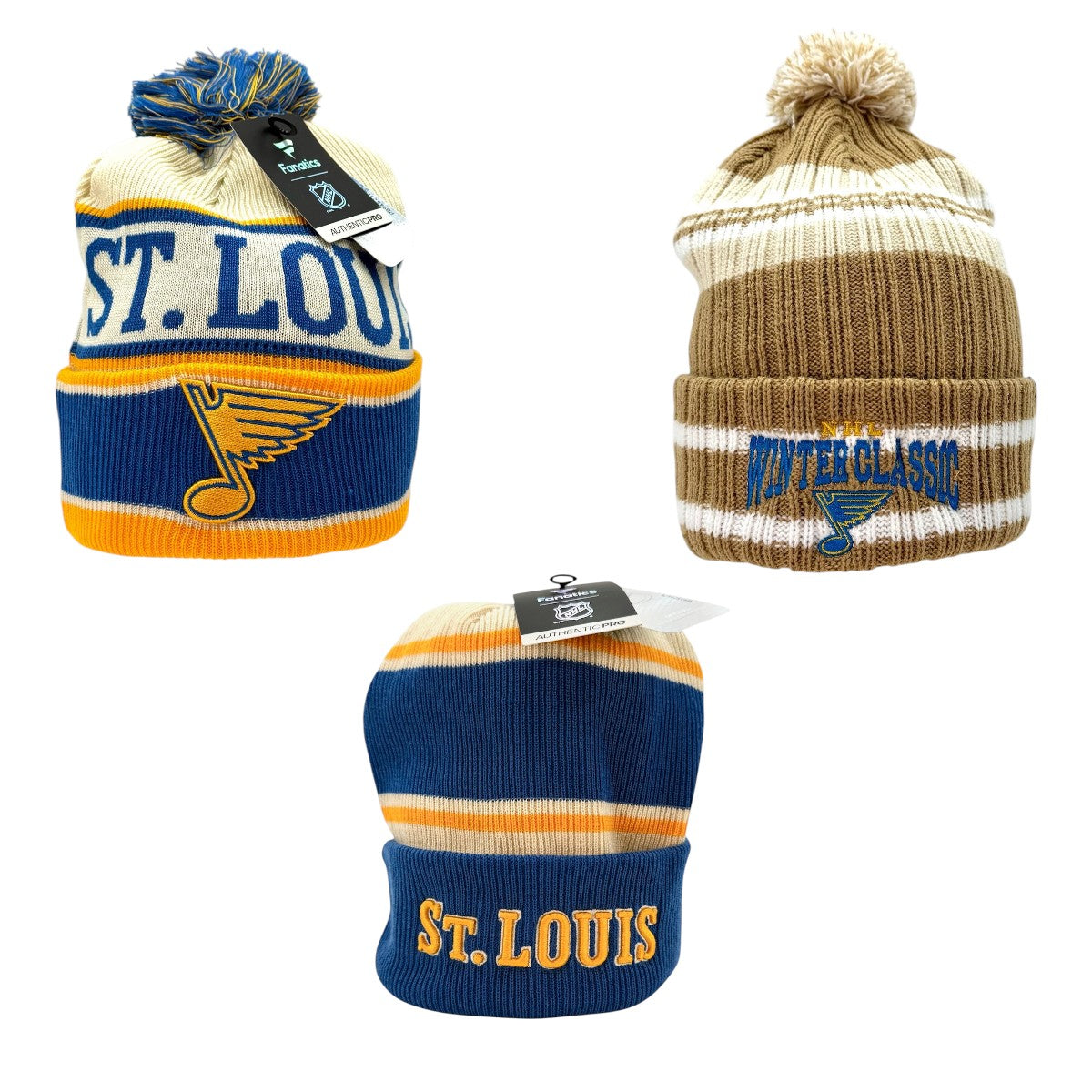 St. Louis Blues NHL Winter Classic Cuffed Knit Hat