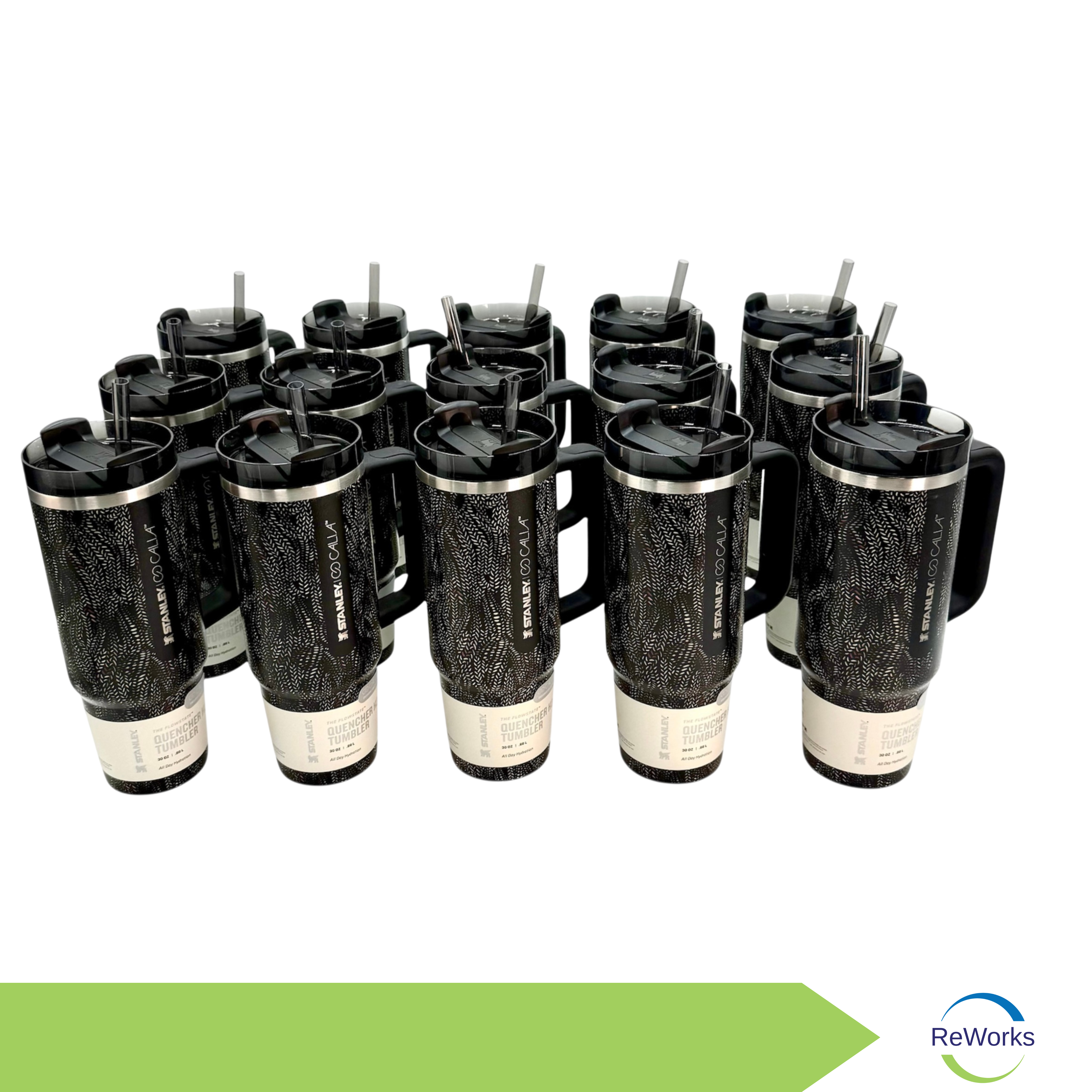 ReWorks - Stanley + Calia 30 oz Tumbler, Case of 15 Tumblers