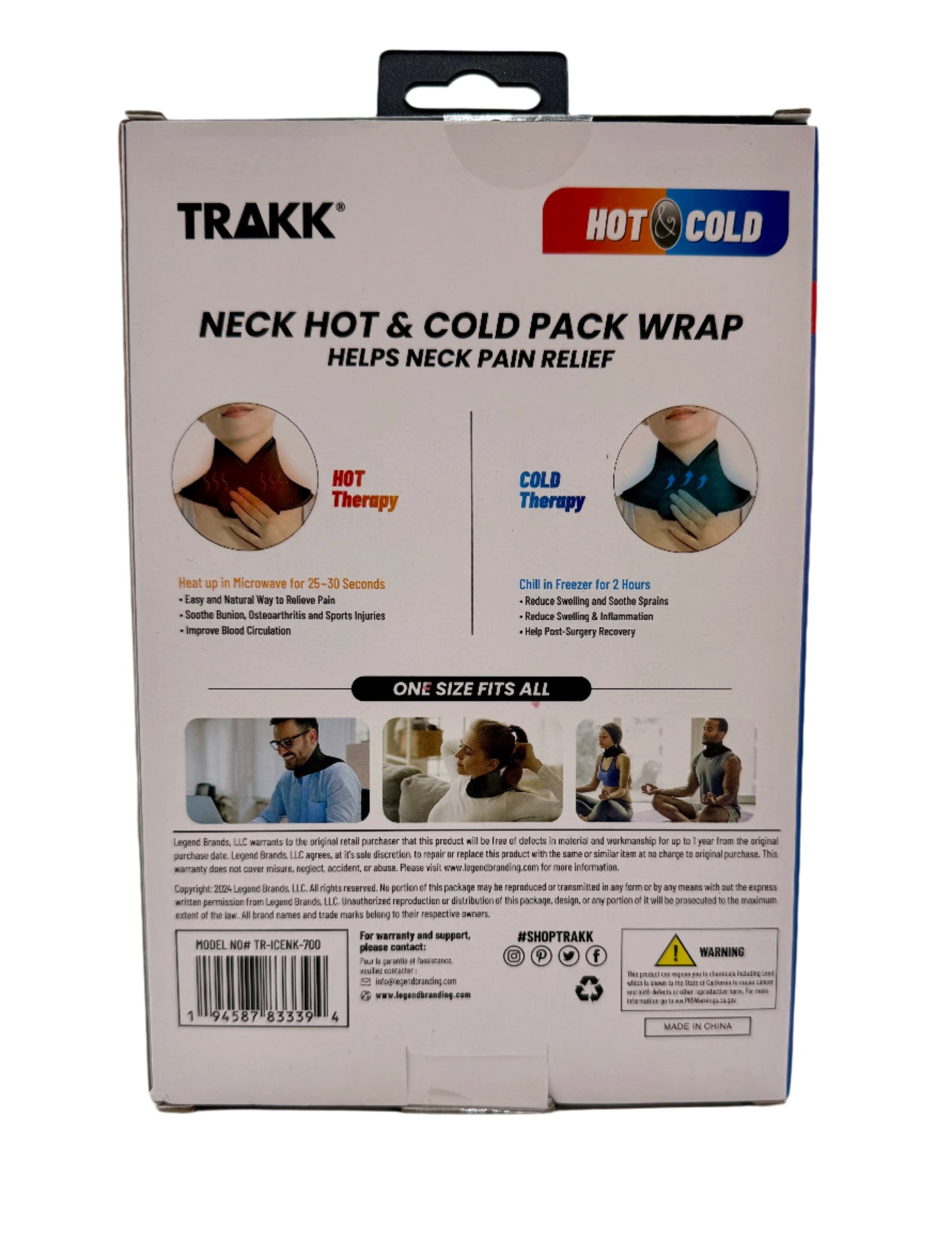 Trakk Hot/Cold Pain Relief Products