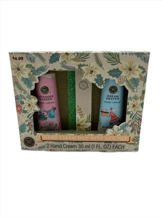 Hand Cream Gift Set with Nail File, Modern Expressions, Inner Case of 3 kits