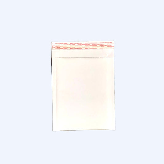 Bubble Mailers, White, 6" x 10"- Pack of 10 mailers