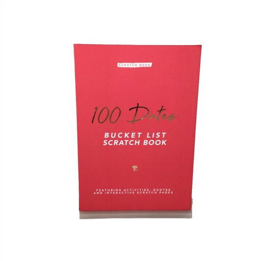 100 Dates Bucket List Scratch Book