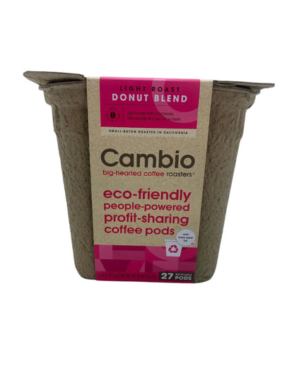 Cambio Roasters Coffee Pods - Tub of 27 pods