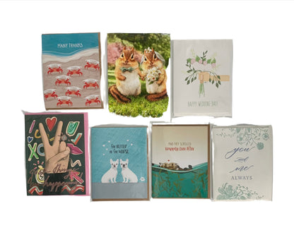 Greeting Cards, Bag of 20 Cards.