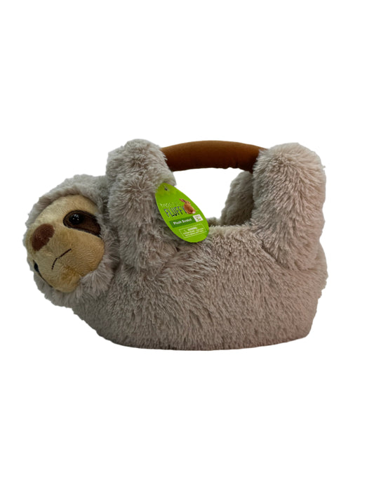 Fuzzy Plush Basket