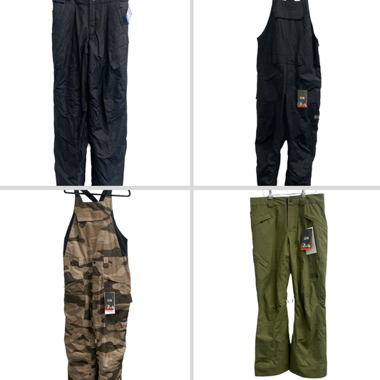 Men's Snow Pants - Premium Brands - Assorted sizes, colors and styles