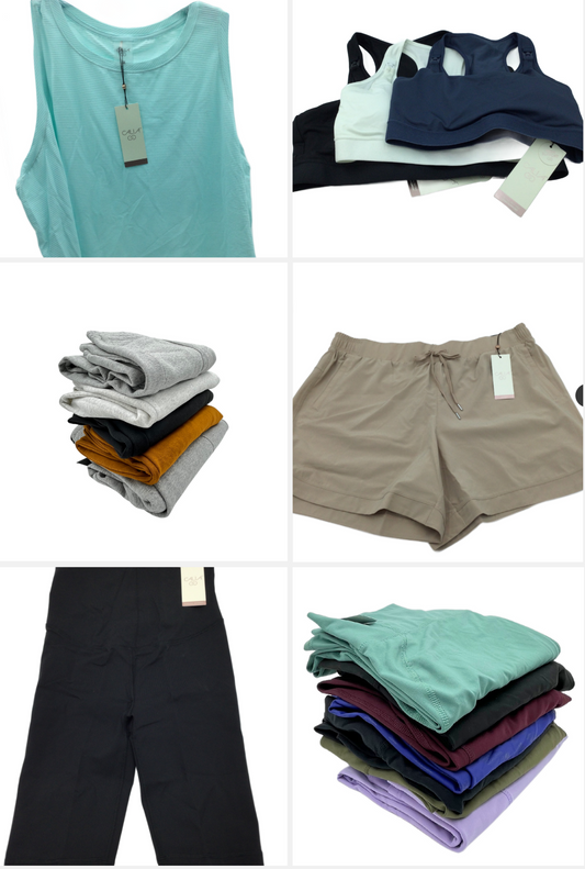Women's Athletic Clothing. Full Gaylord/ Cargo Box of 500+ Pieces - Calia, DSG & Nike Brands