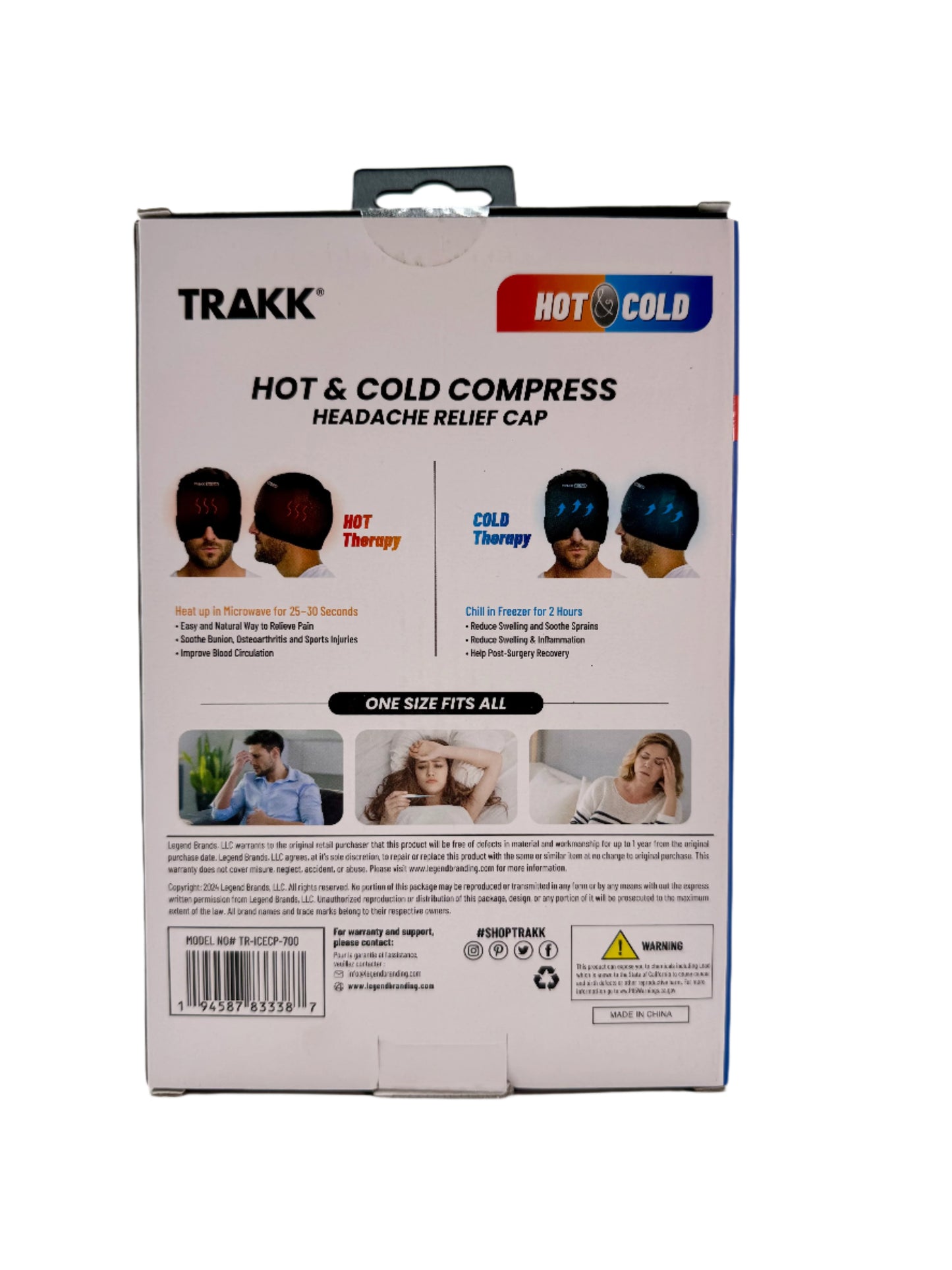 Trakk Hot/Cold Pain Relief Products