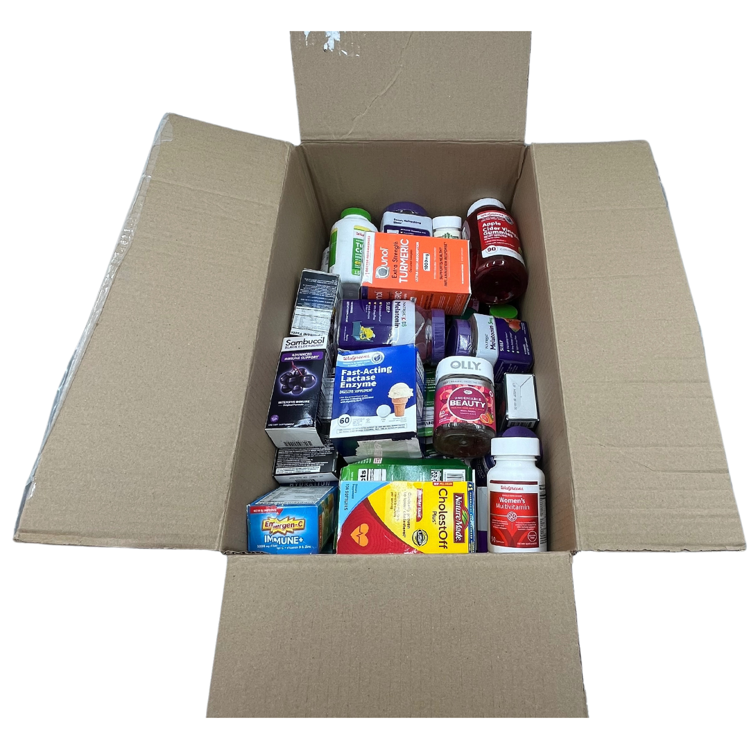 Vitamins and Supplements - Assorted Box