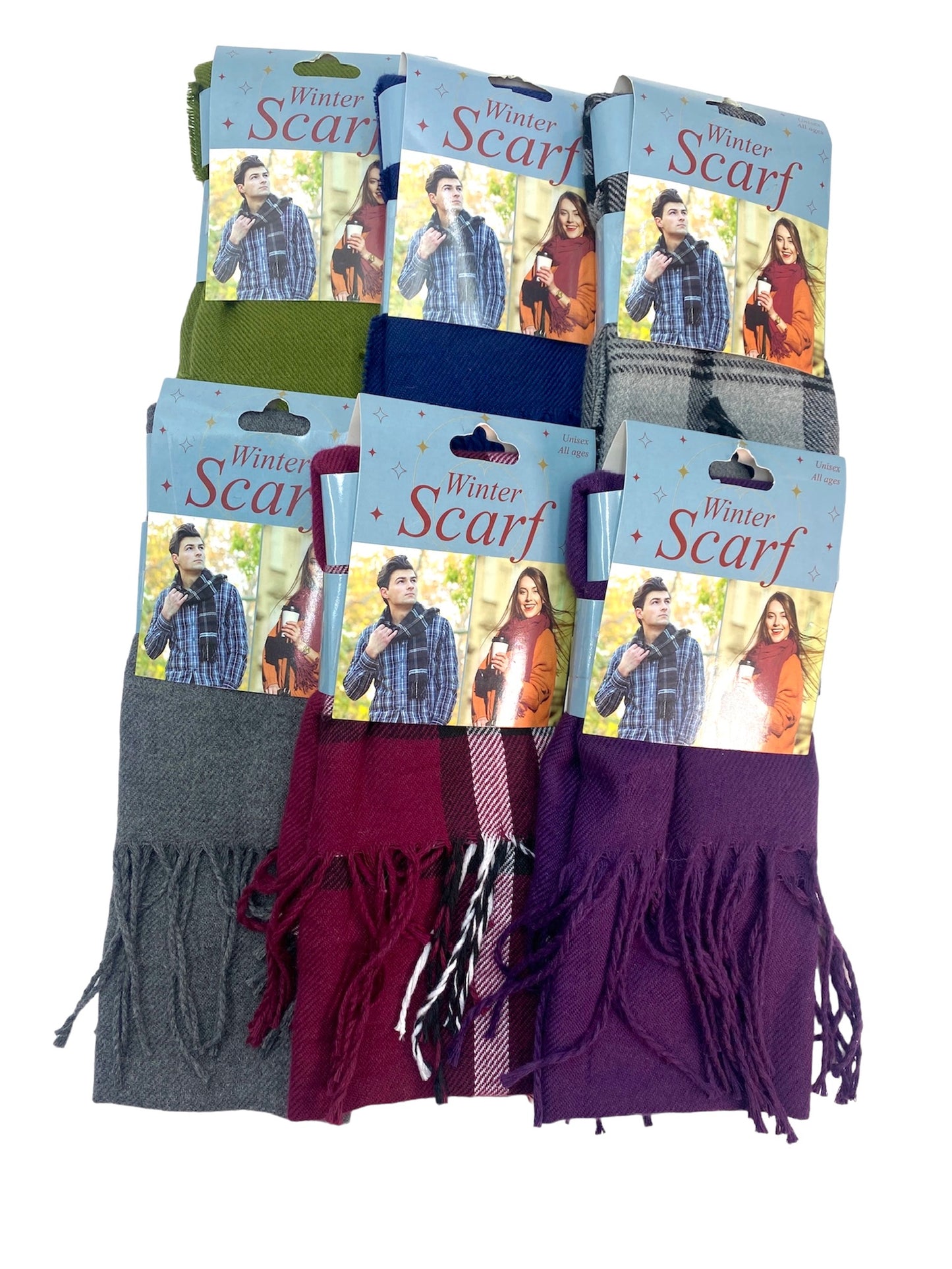 Winter Scarf - Assorted Colors