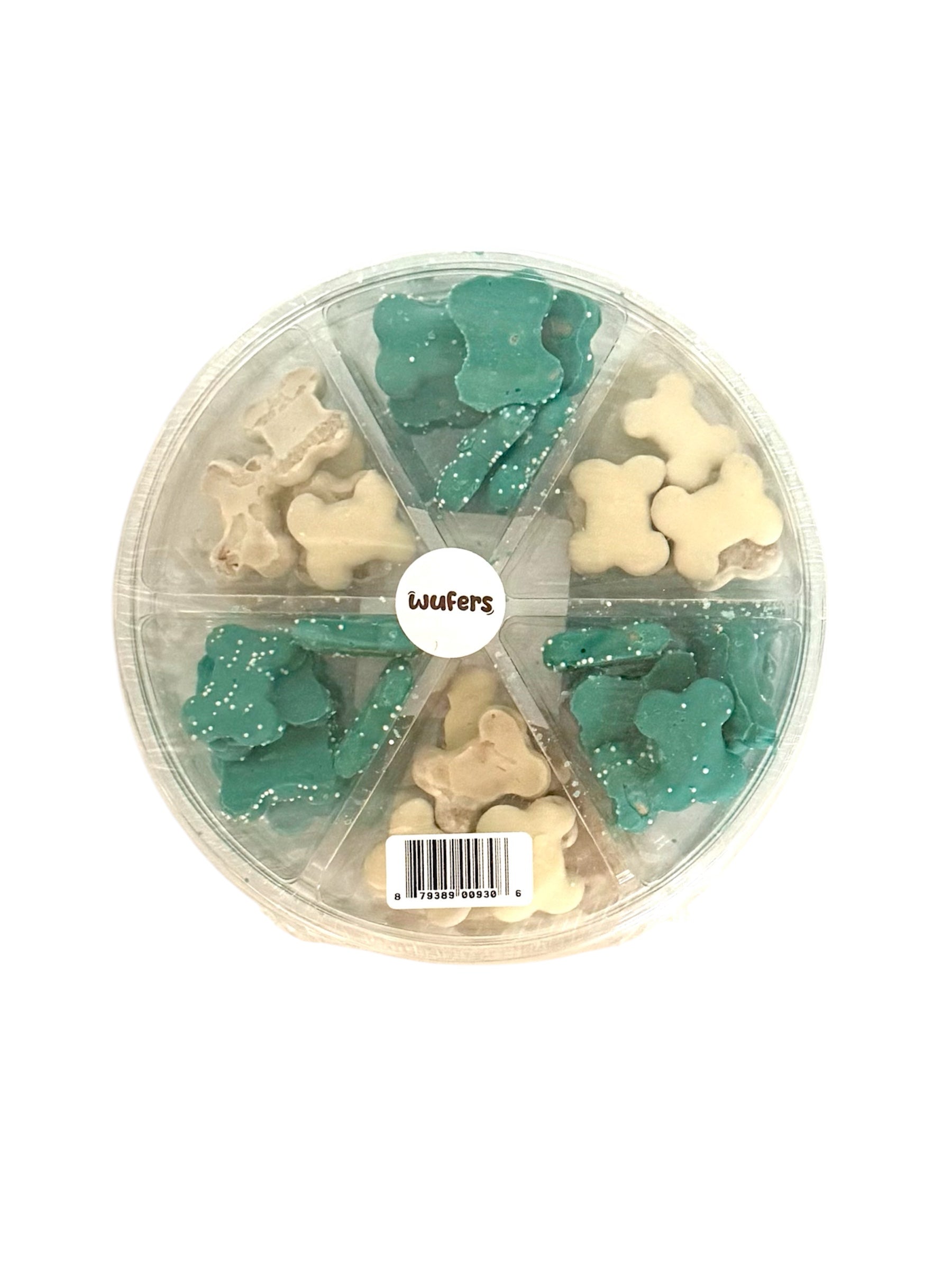 Wufers Gourmet Dog Treats - Platter of 32 Treats, Set of 2 Platters