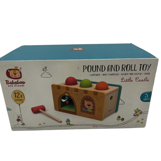 Wooden Toy, Pound and Roll, Bababoo and Friends, Box of 2