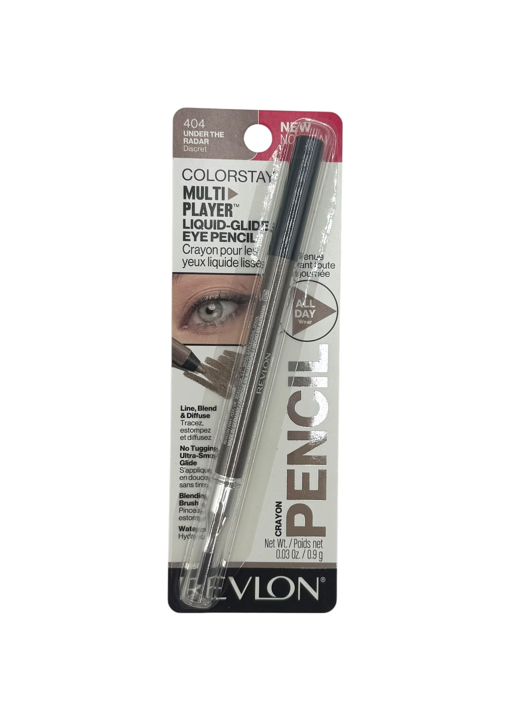 Revlon ColorStay Liquid-Glide Eye Pencil, Shimmery Taupe - Pack of 2