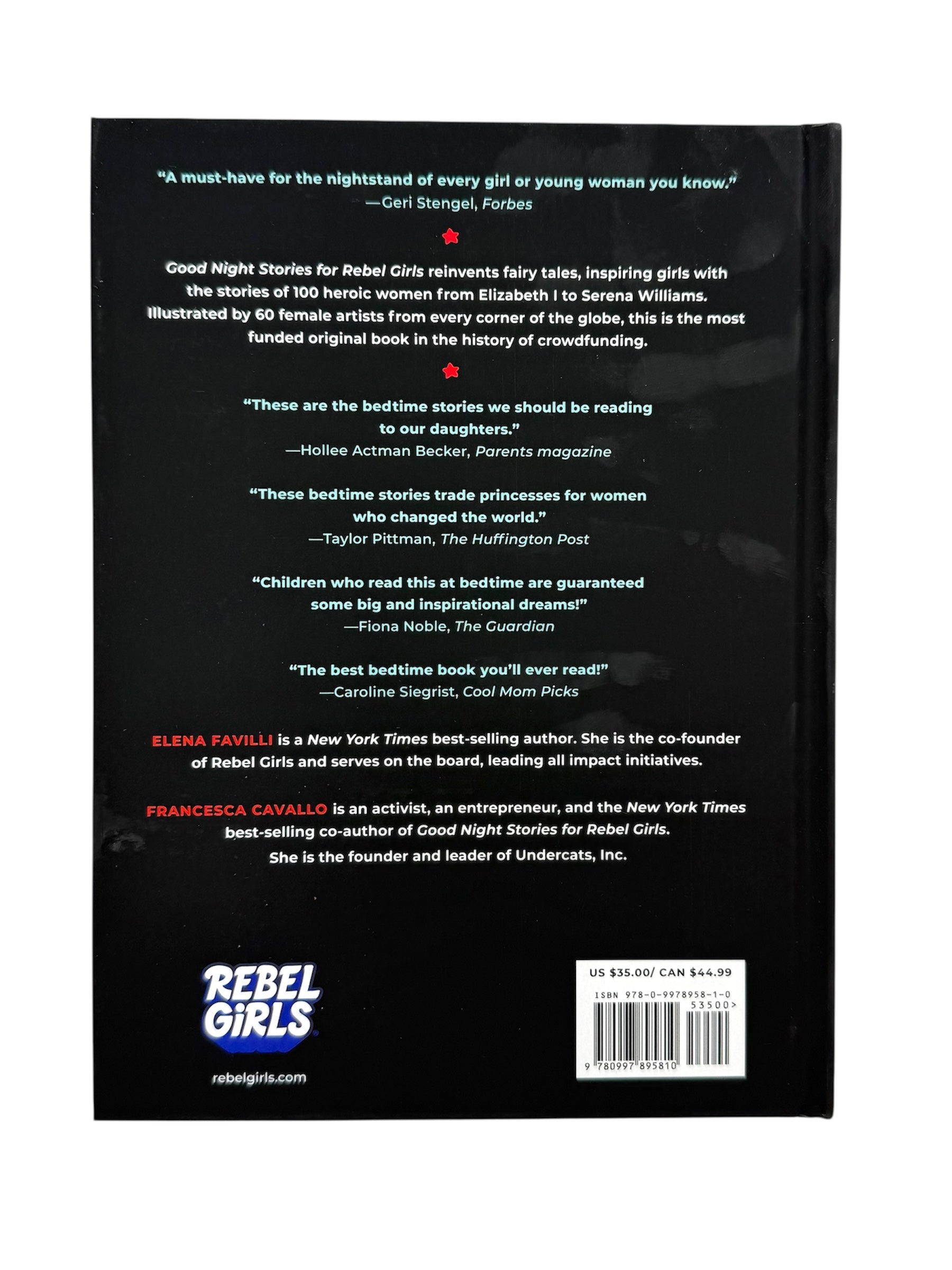 Goodnight Stories for Rebel Girls - 2 Book Box Set.