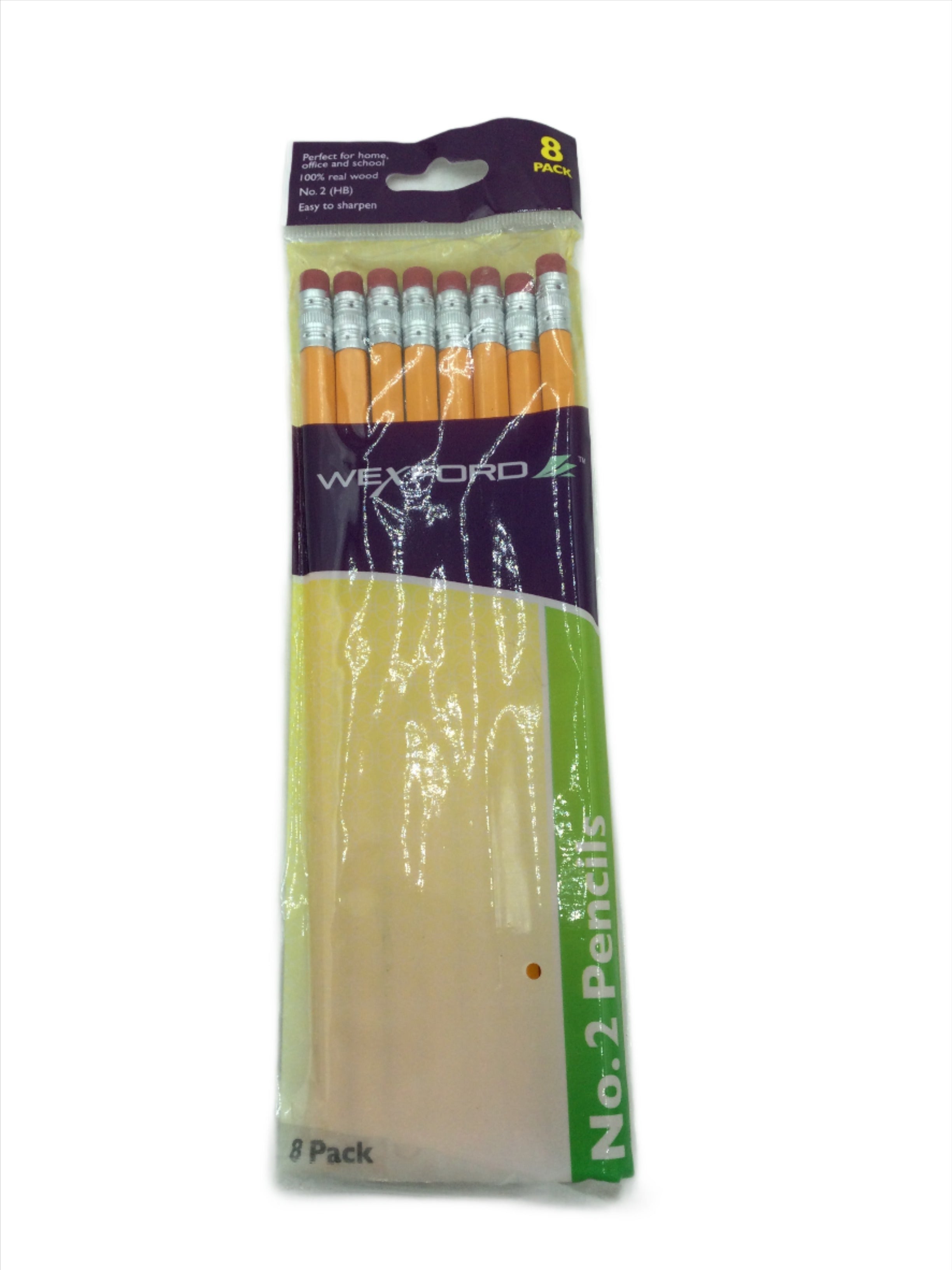No.2 Pencils, Pack of 8 Pencils, Assorted Brands