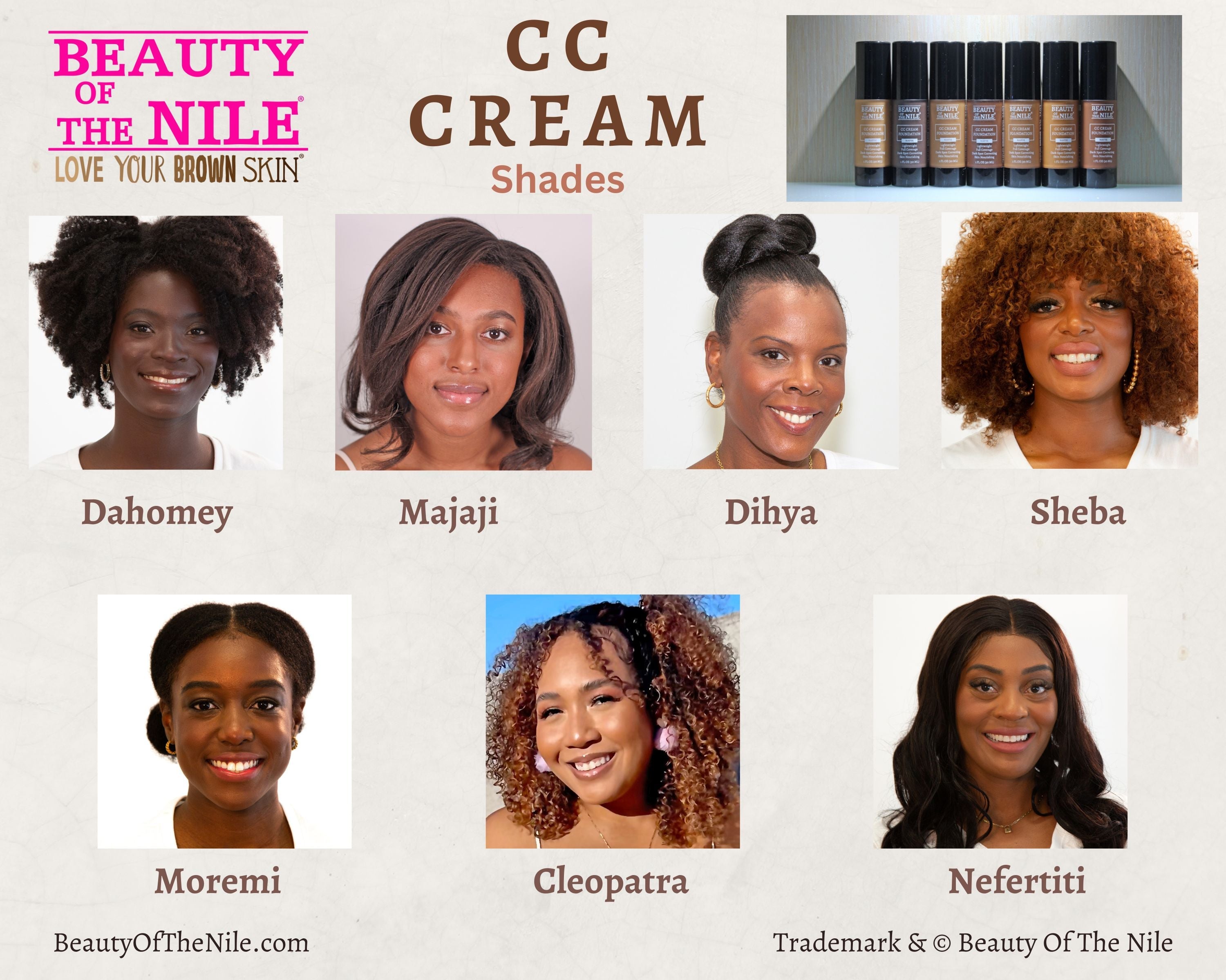 Foundation: Beauty of the Nile Matte Foundation - Assorted colors