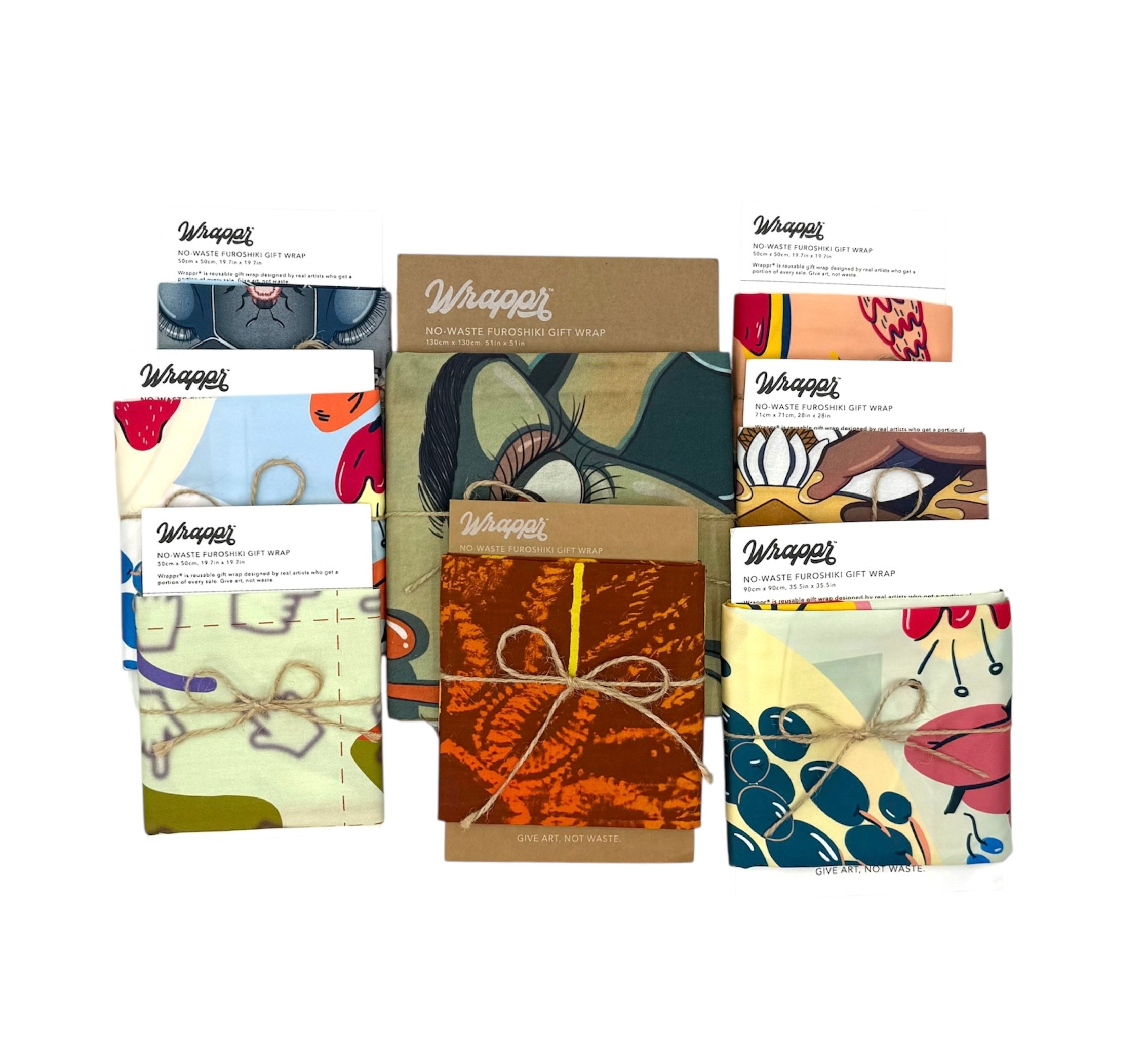 Reusable Fabric Gift Wrap