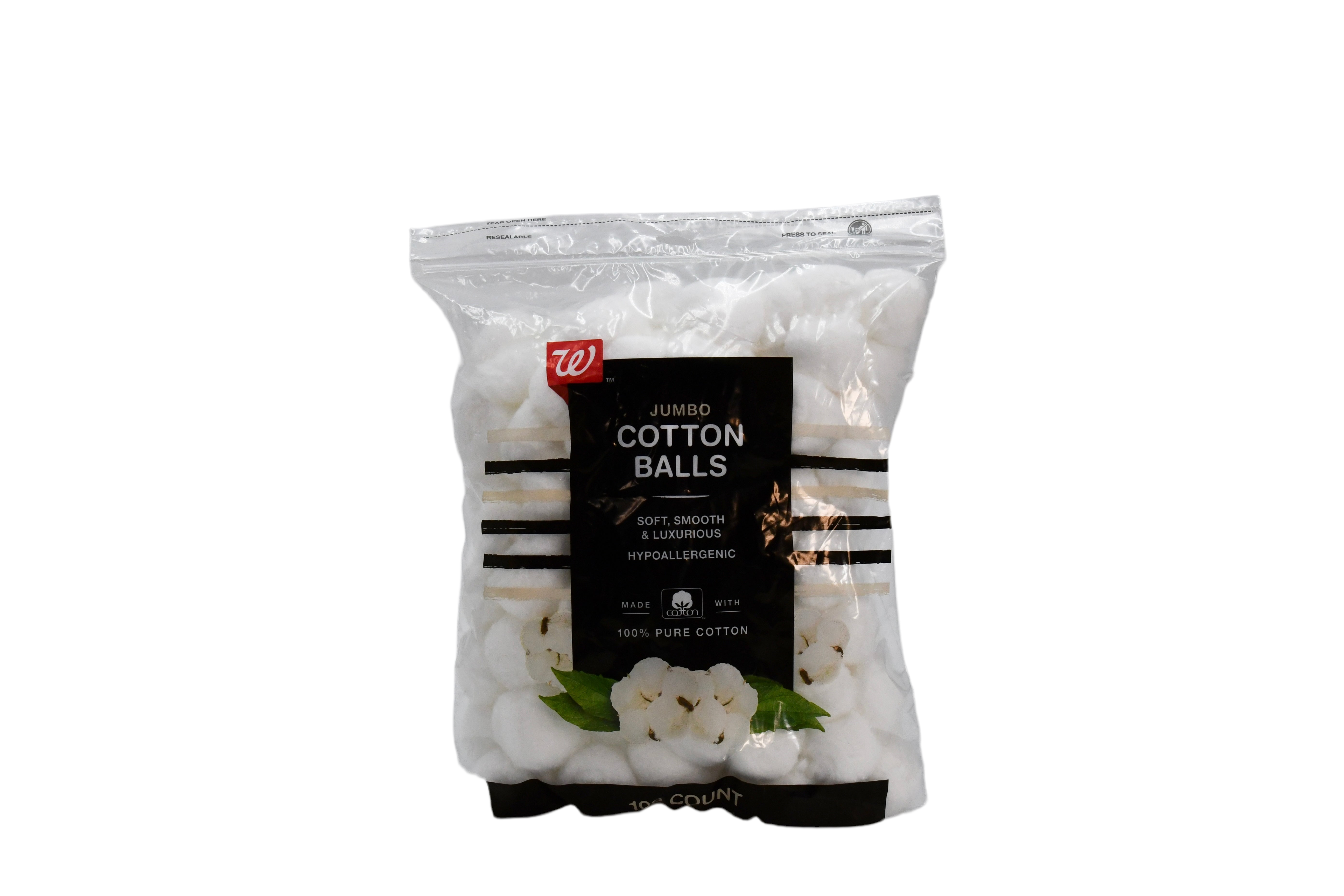 Cotton Balls, Walgreens Brand, Minimum of 100 per Package