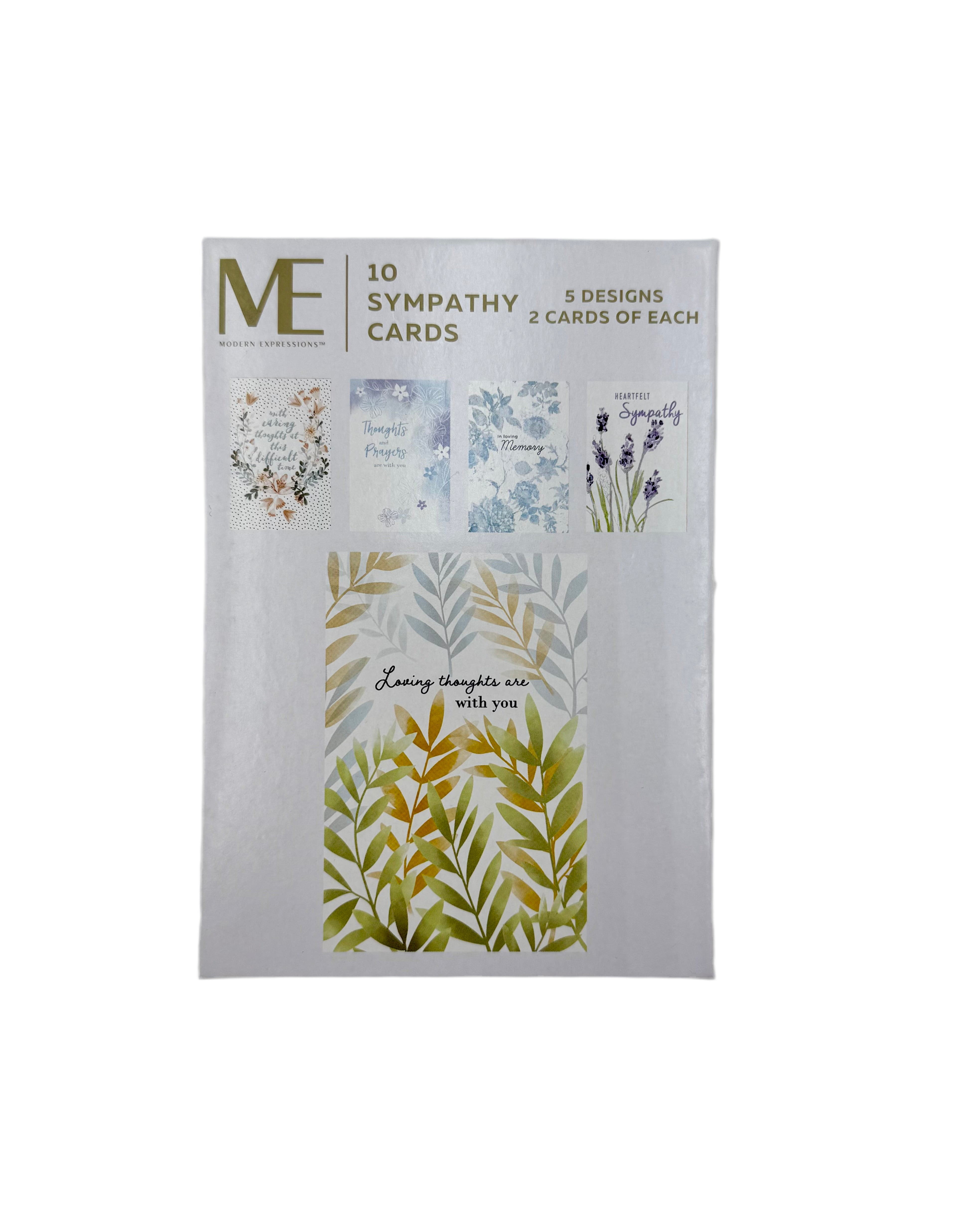 Modern Expressions Box of 10 Cards - Assorted occasions