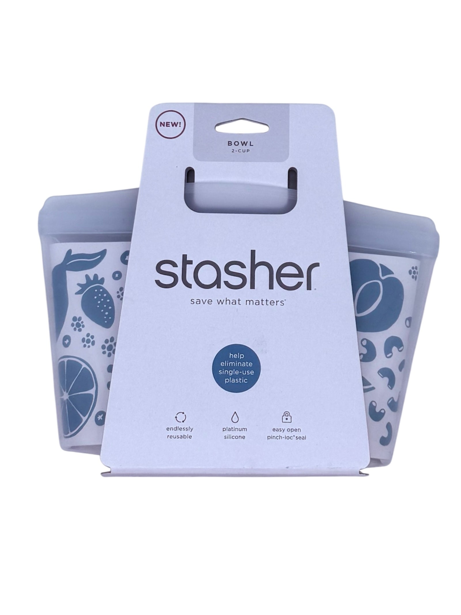 Stasher Reusable Silicone Kitchen Storage Bag