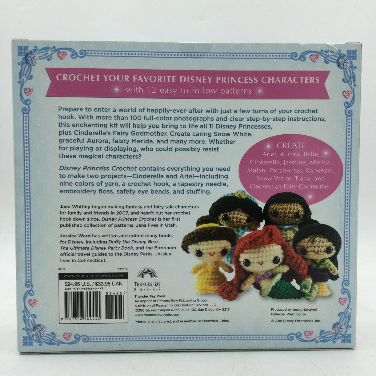 Crochet Kit, Disney Princesses