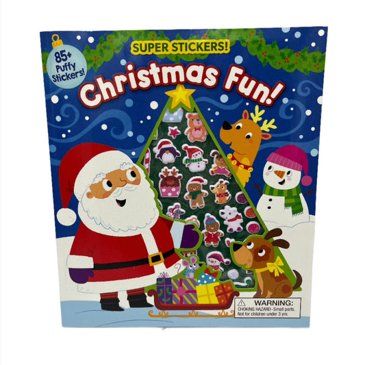 Christmas Fun! Book, Stickers and Games