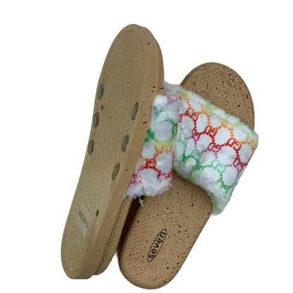 Women's Sandals with Plush Band. Assorted Sizes, 36 pairs/case