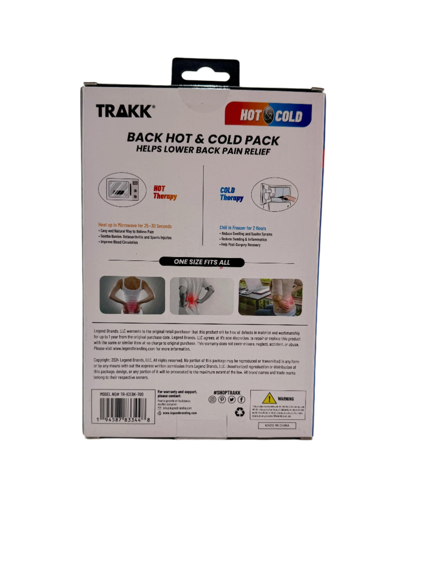 Trakk Hot/Cold Pain Relief Products