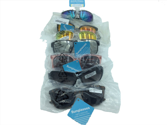 Sunglasses- Assorted styles and brands. Bag of 7