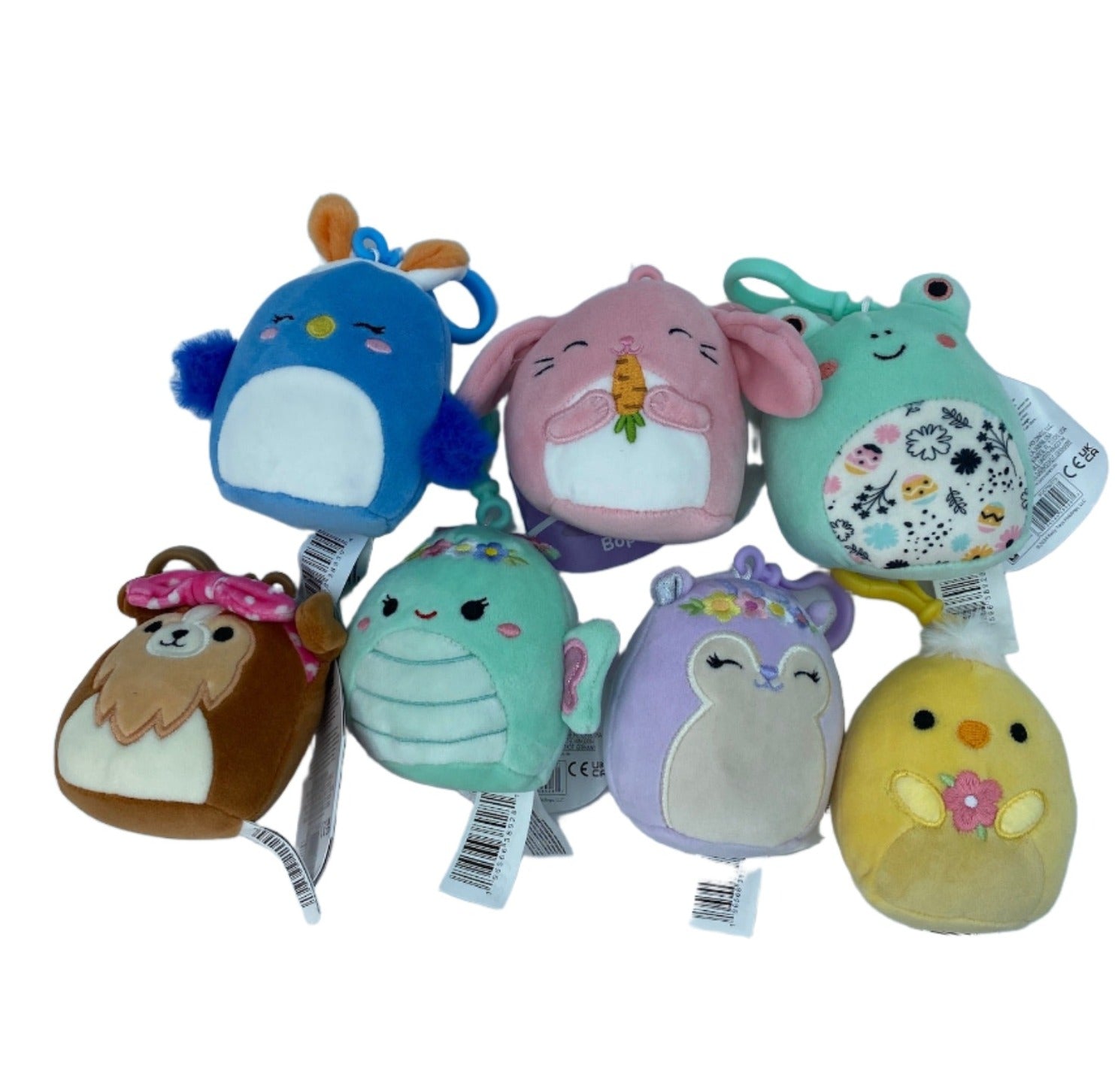 Mini Plush Keychain, Assorted Characters