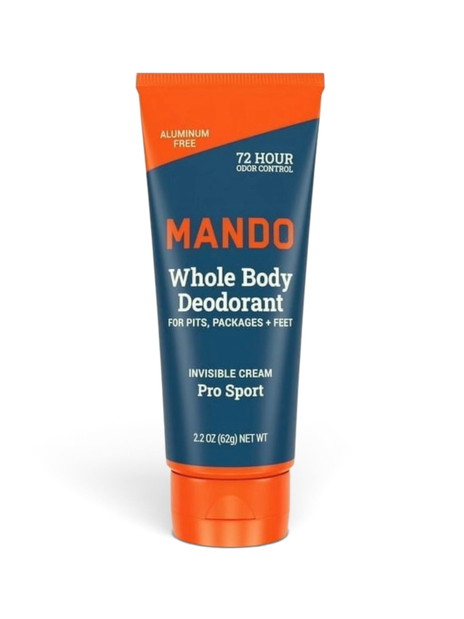 Mando Whole Body Deodorant Cream - 2.2 oz. Tube