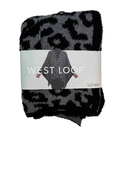 West Loop Fuzzy Wrap- Assorted patterns