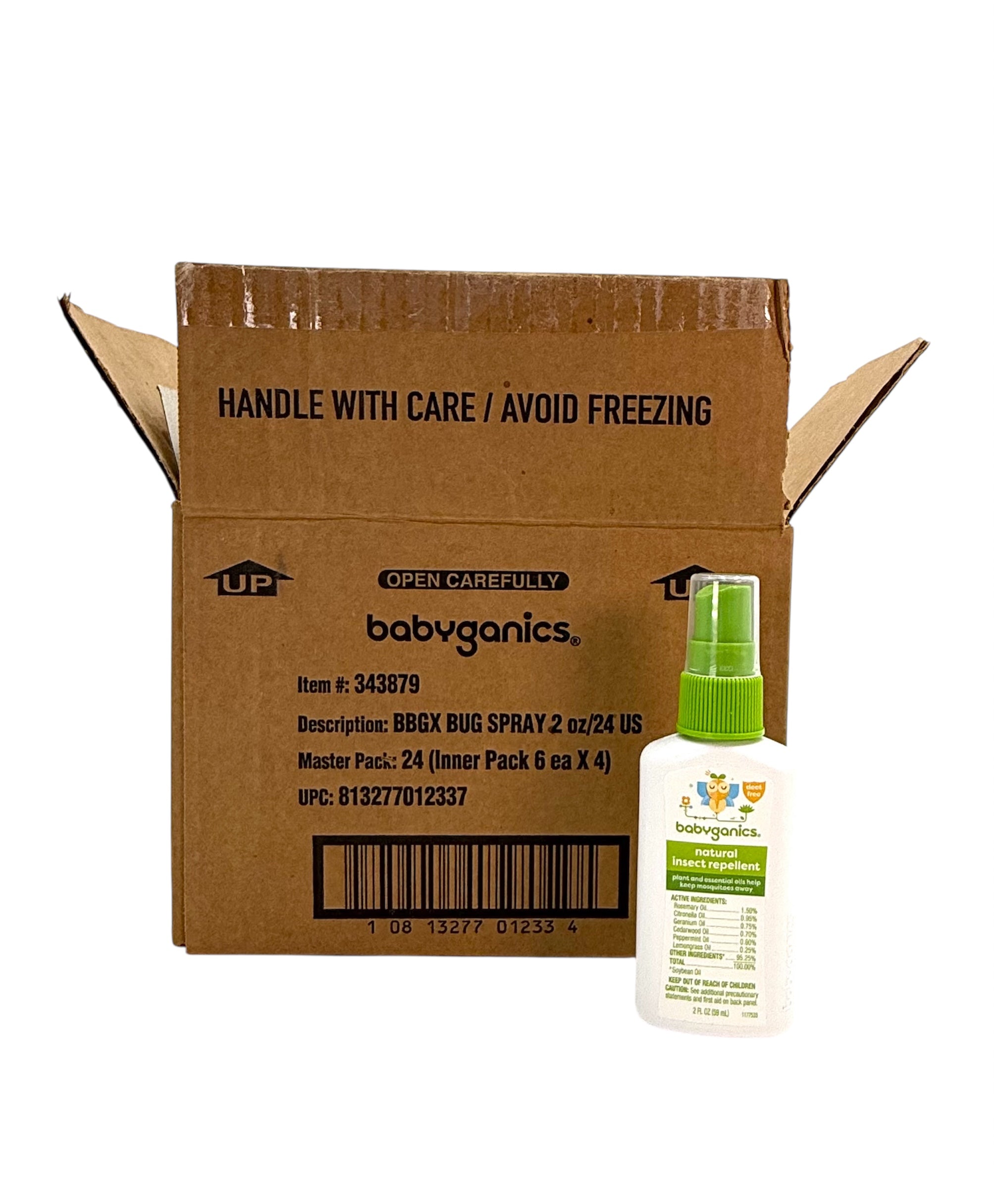 Natural Insect Repellent - Babyganics