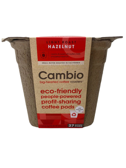 Cambio Roasters Coffee Pods - Tub of 27 pods