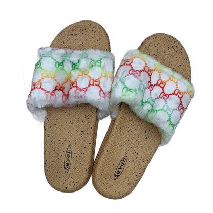 Women's Sandals with Plush Band. Assorted Sizes, 36 pairs/case