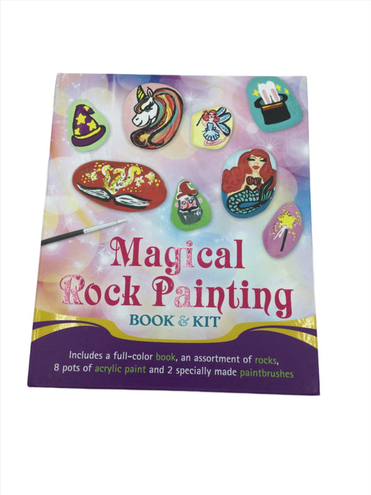 Activity Kit, Magic Rock Painting Book & Kit