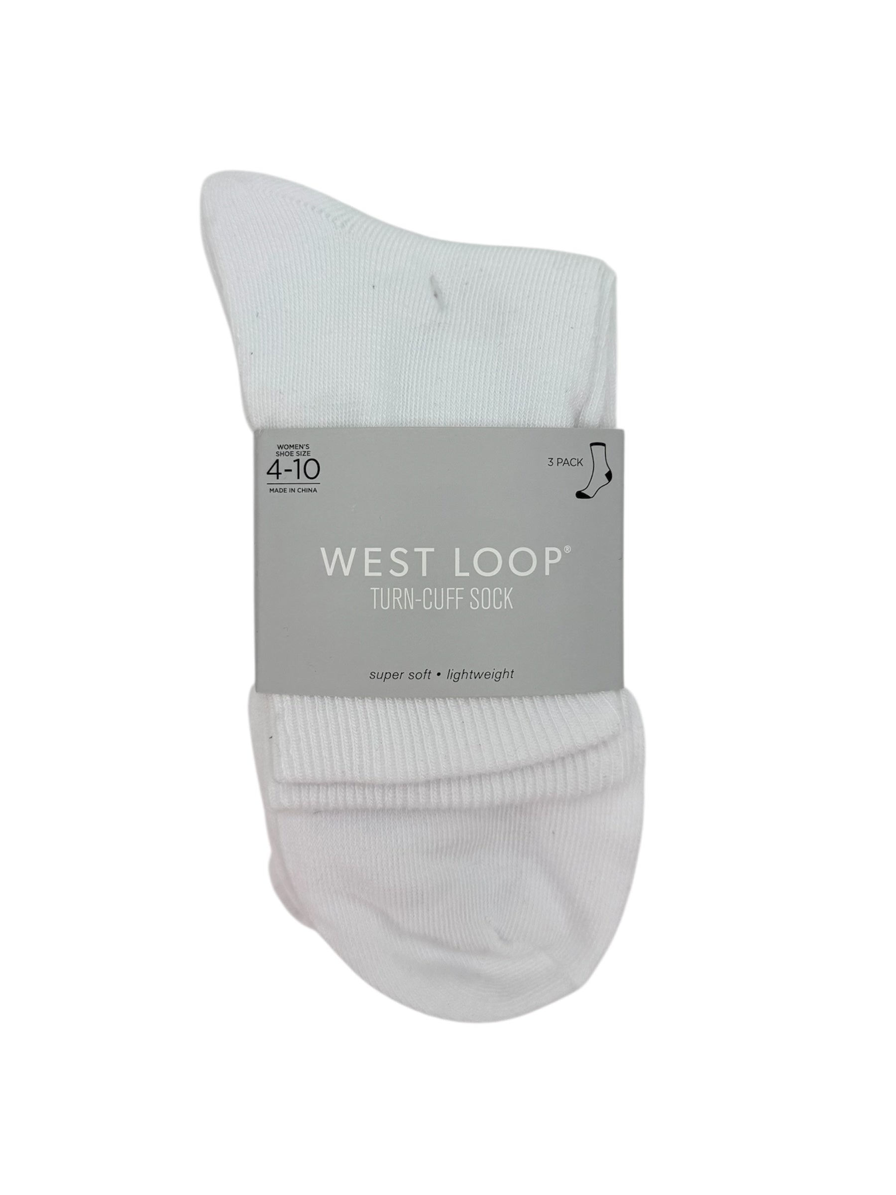 Women's Turn-Cuff Socks 3-Pack