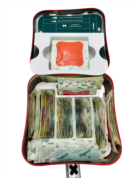 Bandage Kit, Welly Heroic - Red Tin