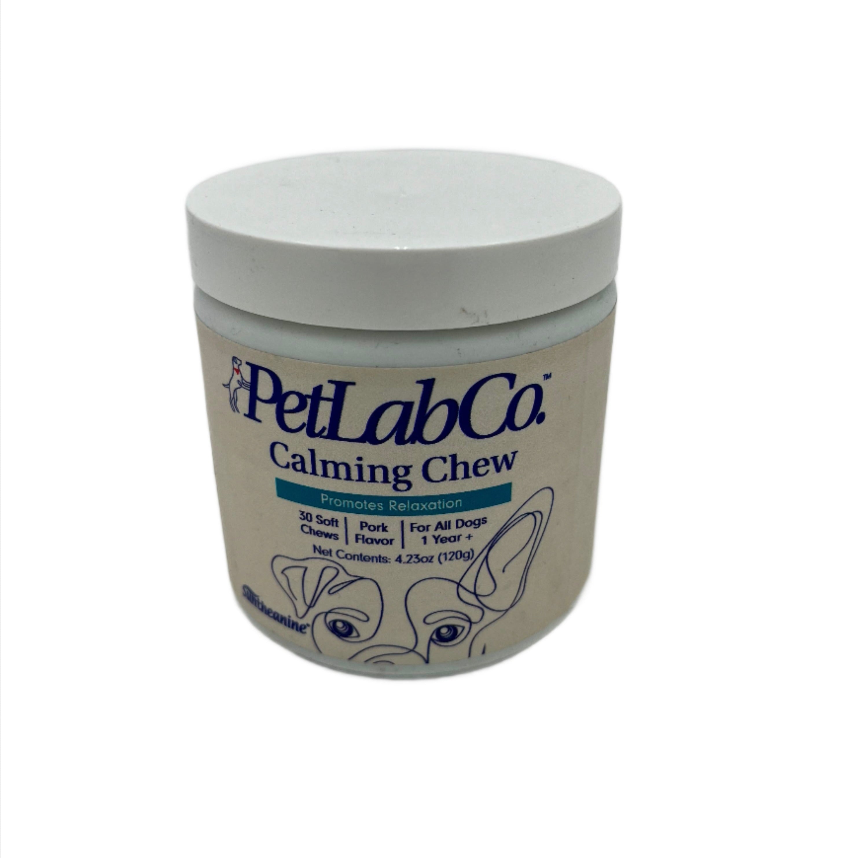 Pet Lab Co. Calming Chews Bottle of 30 soft chews GiveNKind