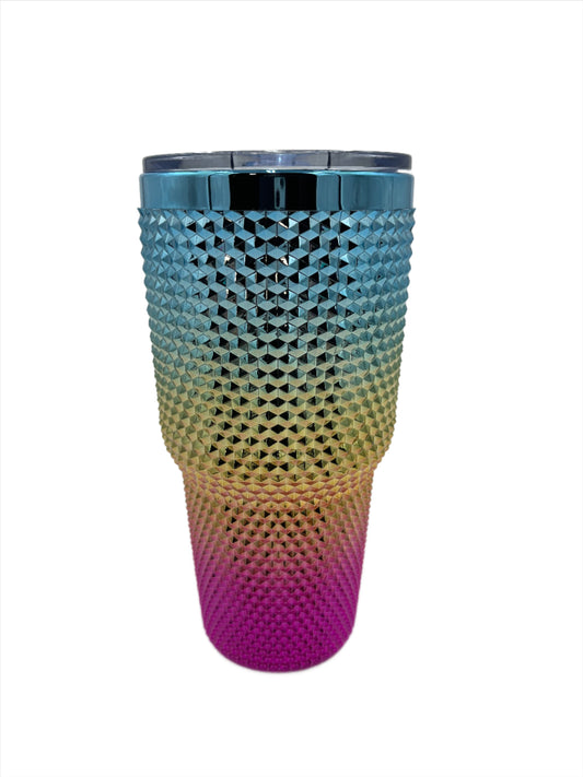 Drink Tumbler, Ombre Studded, 30 oz - Case of 2