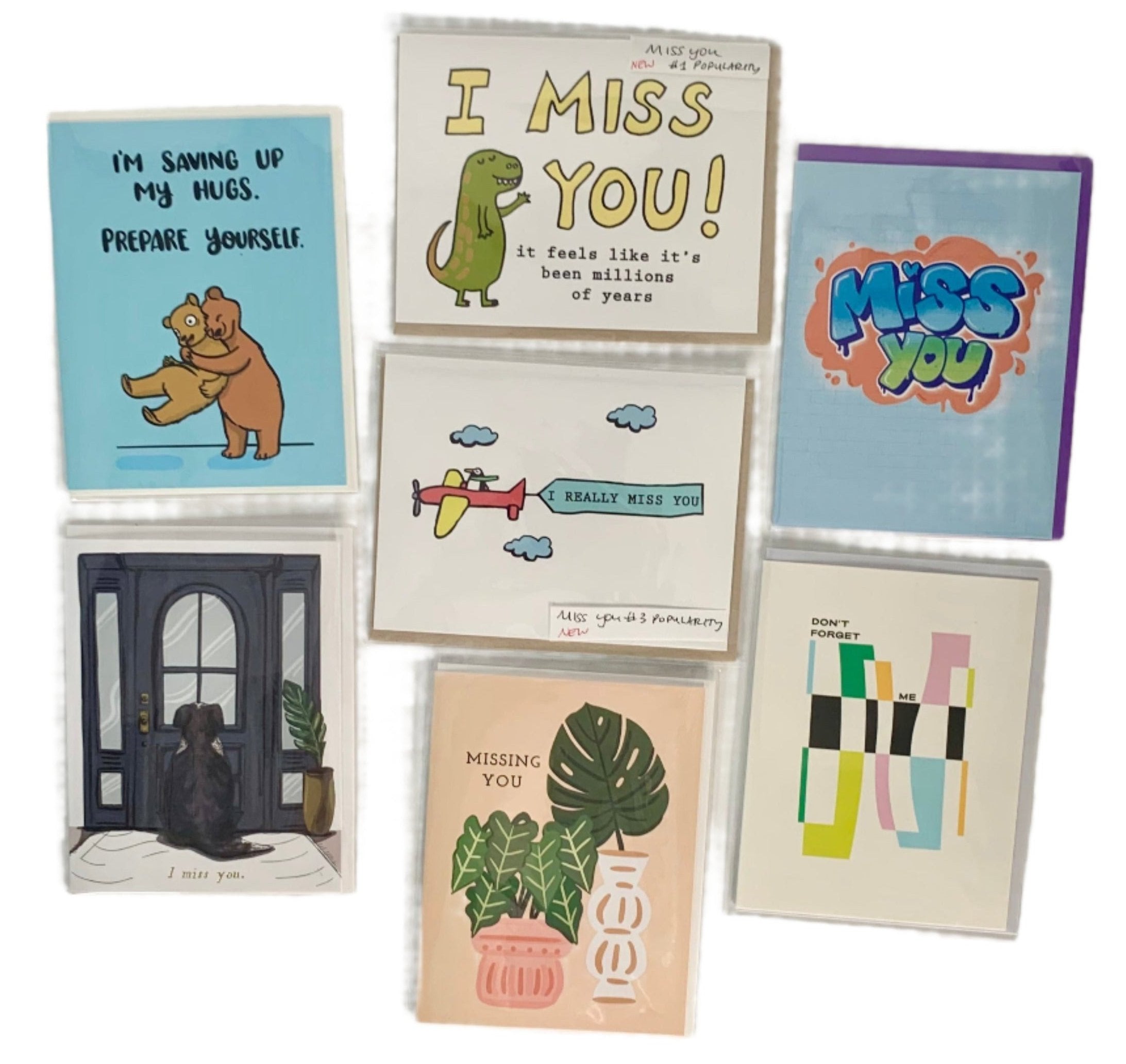 Greeting Cards, Bag of 20 Cards.