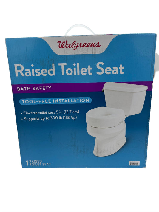 Raised Toilet Seat, Walgreens