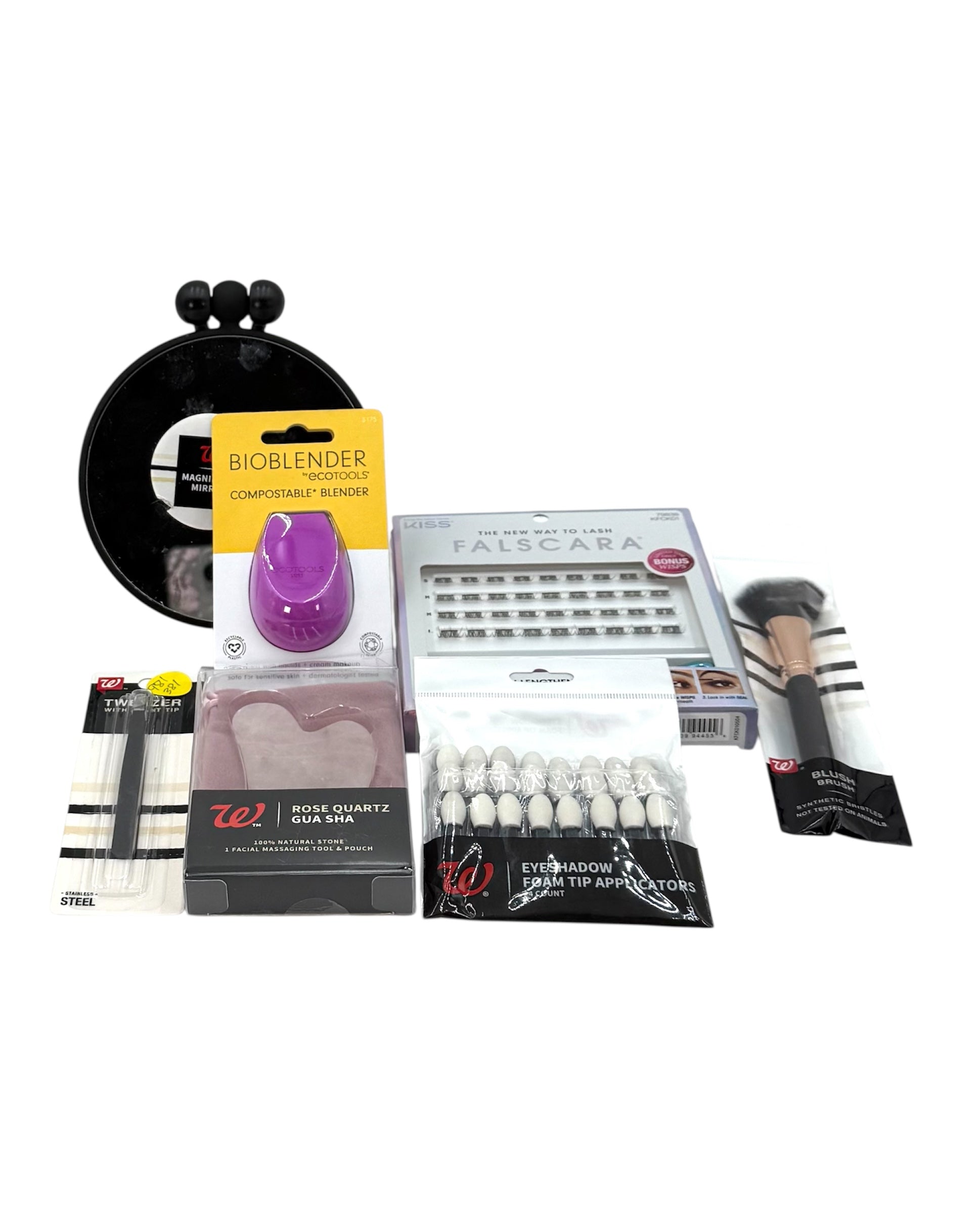 Cosmetic Tools - Bag of 7 Assorted Items