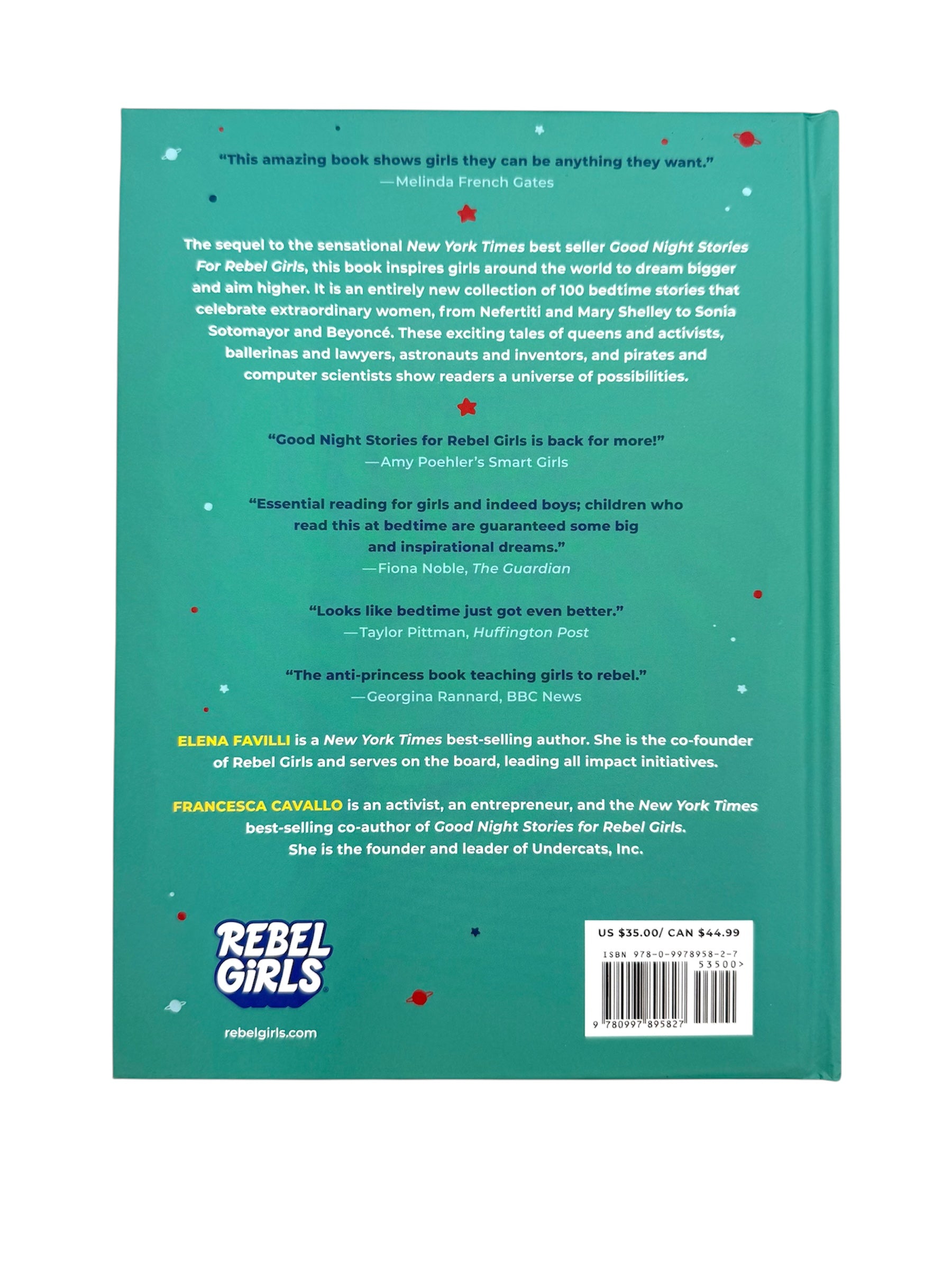 Goodnight Stories for Rebel Girls - 2 Book Box Set.