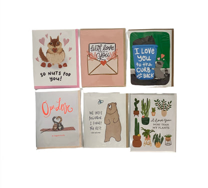 Greeting Cards, Bag of 20 Cards.